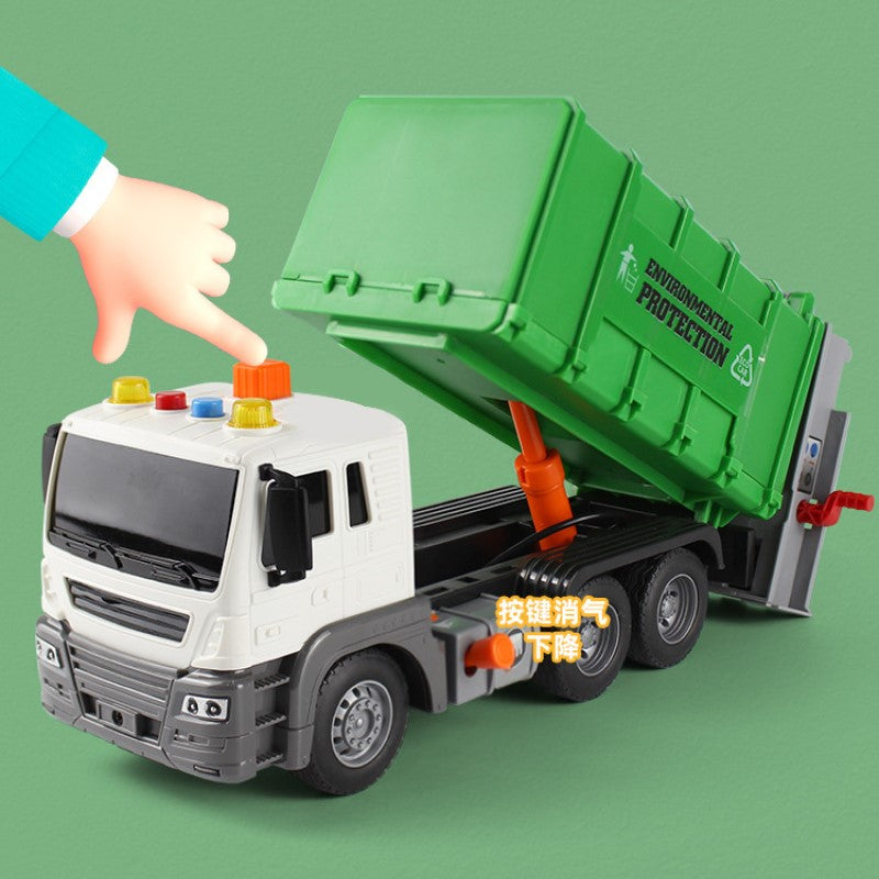 Toystar EcoPlay Garbage Truck | Make garbage collecting fun - Toy truck for recycling - Maak afval verzamelen leuk - Speel...