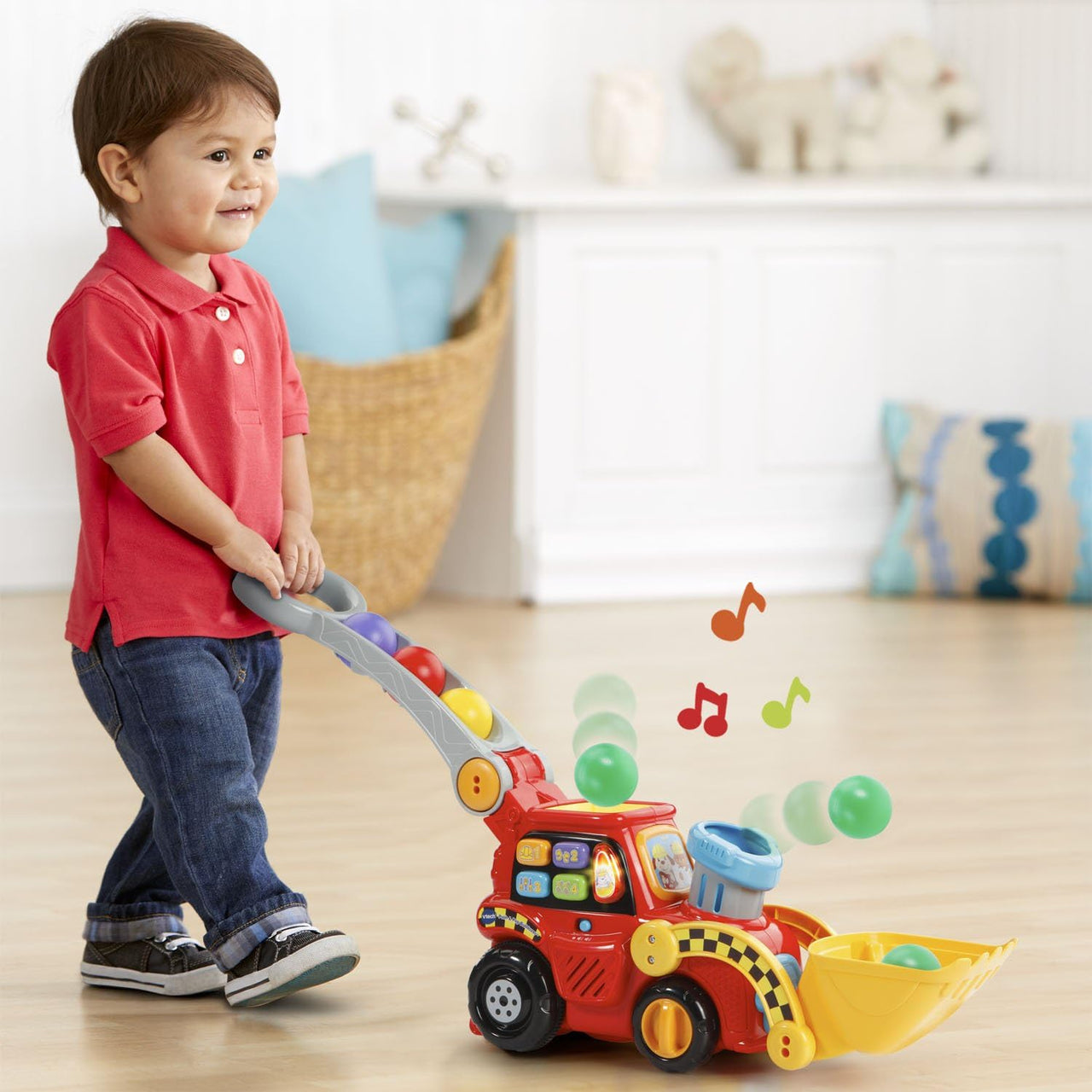 Toystar Pop & Drop | Construction fun - Interactive excavator with ball action - Bouwplezier - Interactieve graafmachine m...