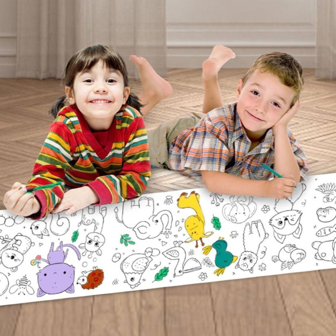 Toystar ArtiRoll | Let creativity flourish - Colorful drawing roller for children - Laat creativiteit bloeien - Kleurrijke...