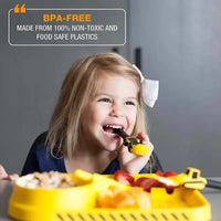Thumbnail for Toystar Build & Bite | Eating fun for little builders - Playful children's cutlery set - Bestseller - Eetplezier voor klei...