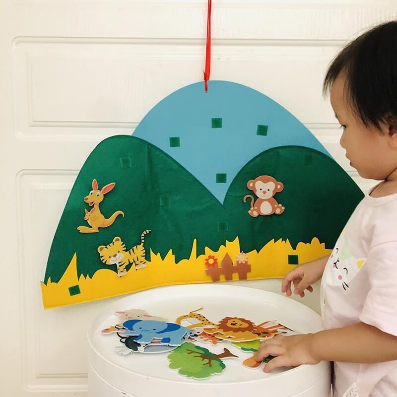 Montessori Felt Board | Creative - Educational Toys for Children