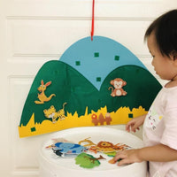 Thumbnail for Montessori Felt Board | Creative - Educational Toys for Children