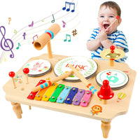 Thumbnail for Toystar MelodyMix | Discover rhythm and sound - Wooden musical instrument set for children - Ontdek ritme en geluid - Hout...