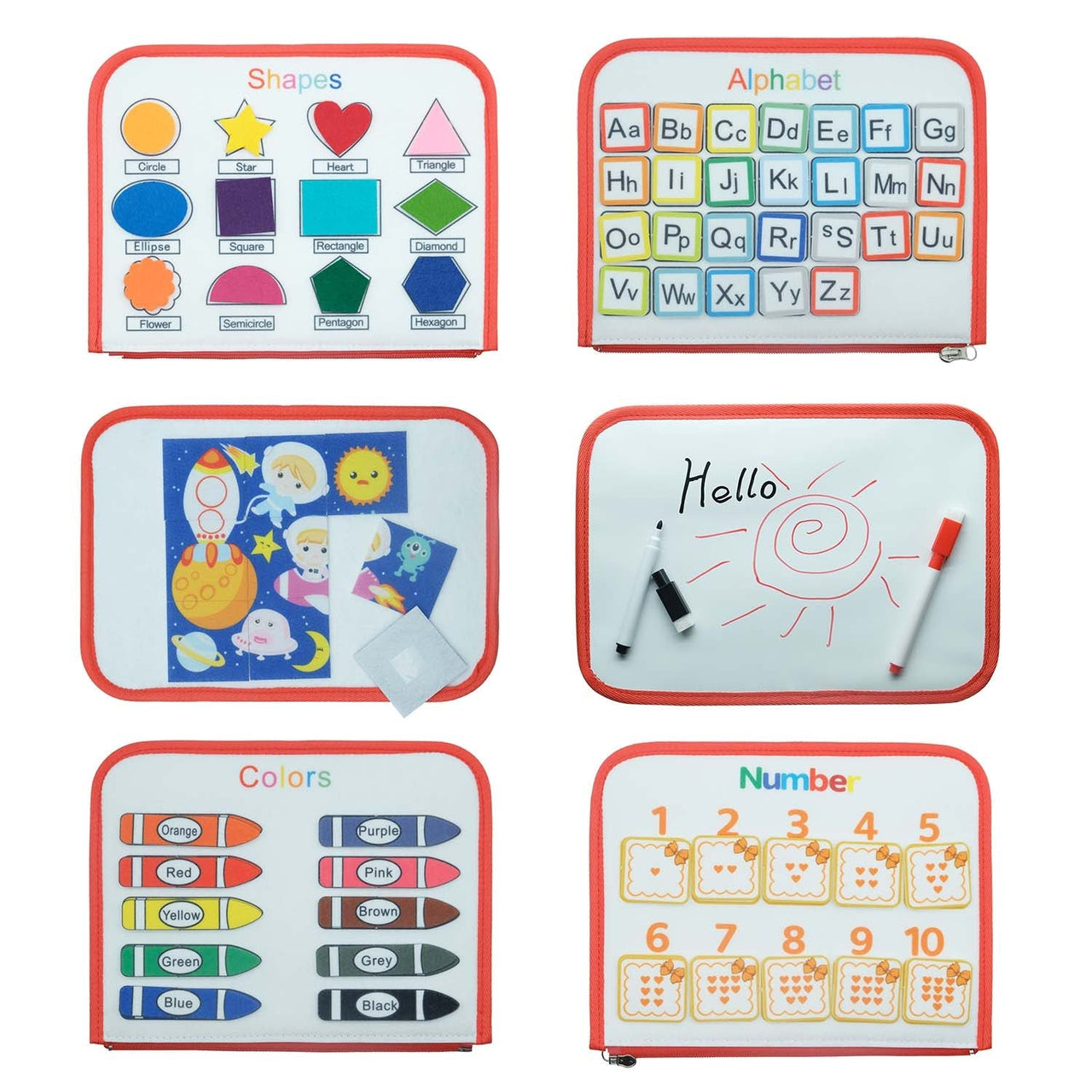 Toystar Toddler Activity Board | Fun and Learning - Montessori Toys - Speelplezier en Leren - Montessori Speelgoed (2)
