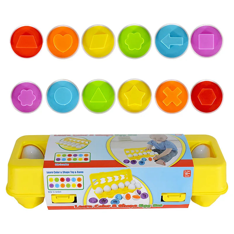 Toystar martEgg | Learning through play - Montessori egg-shaped sorting and puzzle game - Leren door spelen - Montessori e...
