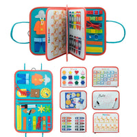 Thumbnail for Toystar Toddler Activity Board | Fun and Learning - Montessori Toys - Speelplezier en Leren - Montessori Speelgoed