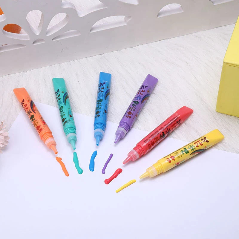 Toystar BubbleMagic | Creative Crafts with Color - 3D Puffy Pens (2 sets) - Creatief Knutselen met Kleur - 3D Puffy Pennen...