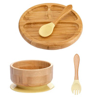 Thumbnail for Toystar BambooGuard | Safe and Eco-Friendly Eating - Baby Dinnerware Set with Suction Cup - Bestseller - Veilig en Milieuv...