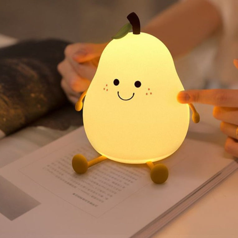 Toystar LED Night Light Pear | Cozy and USB Rechargeable - Dimming and Color Changing - Gezellig en USB Oplaadbaar - Dimme...