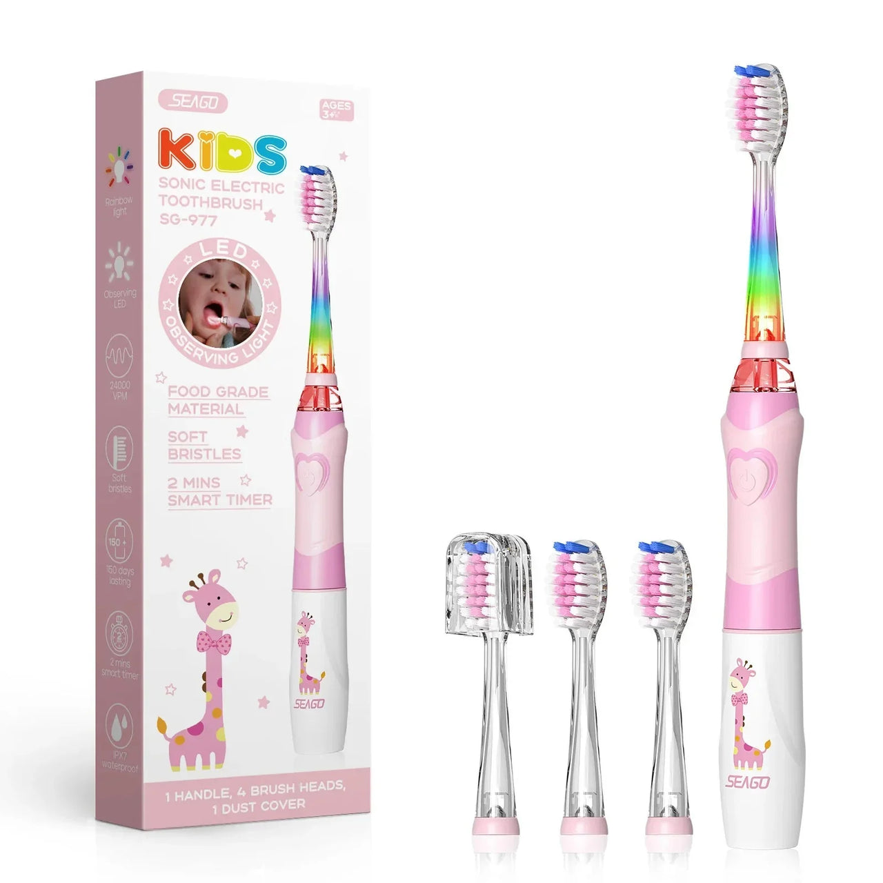 Toystar Happy Smile Kids Electric Toothbrush | Transform brushing your teeth into an adventure! - Safe and Playful Cleanin...