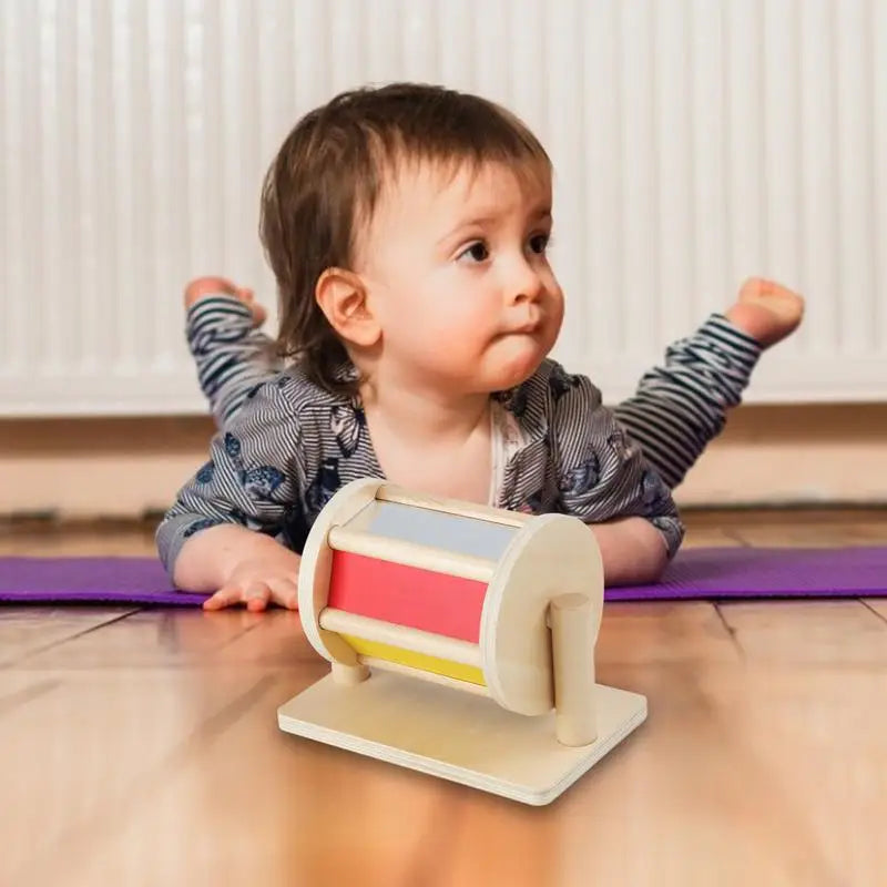 Toystar RollPlay | Discover and learn - Montessori wooden rattle and sorting game - Ontdek en leer - Montessori houten ram...