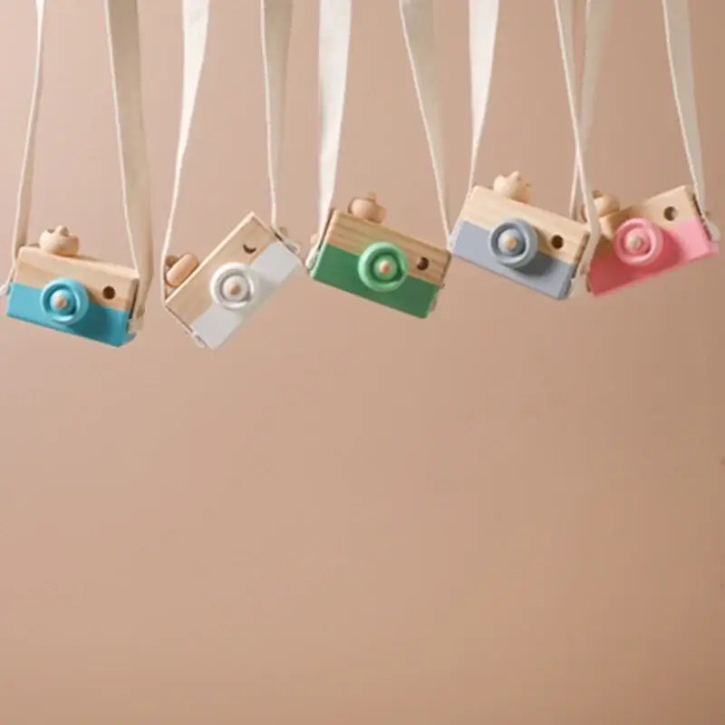 Toystar EcoToys SnapWood | Discover through play - Wooden toy camera for creative children - Spelend ontdekken - Houten sp...