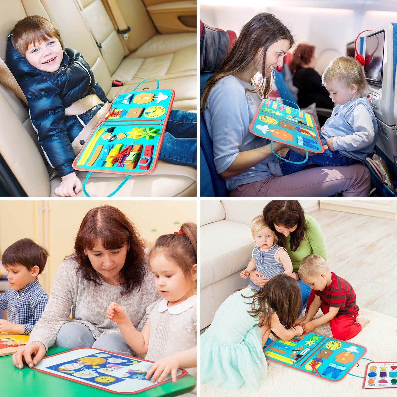 Toystar Toddler Activity Board | Fun and Learning - Montessori Toys - Speelplezier en Leren - Montessori Speelgoed (4)