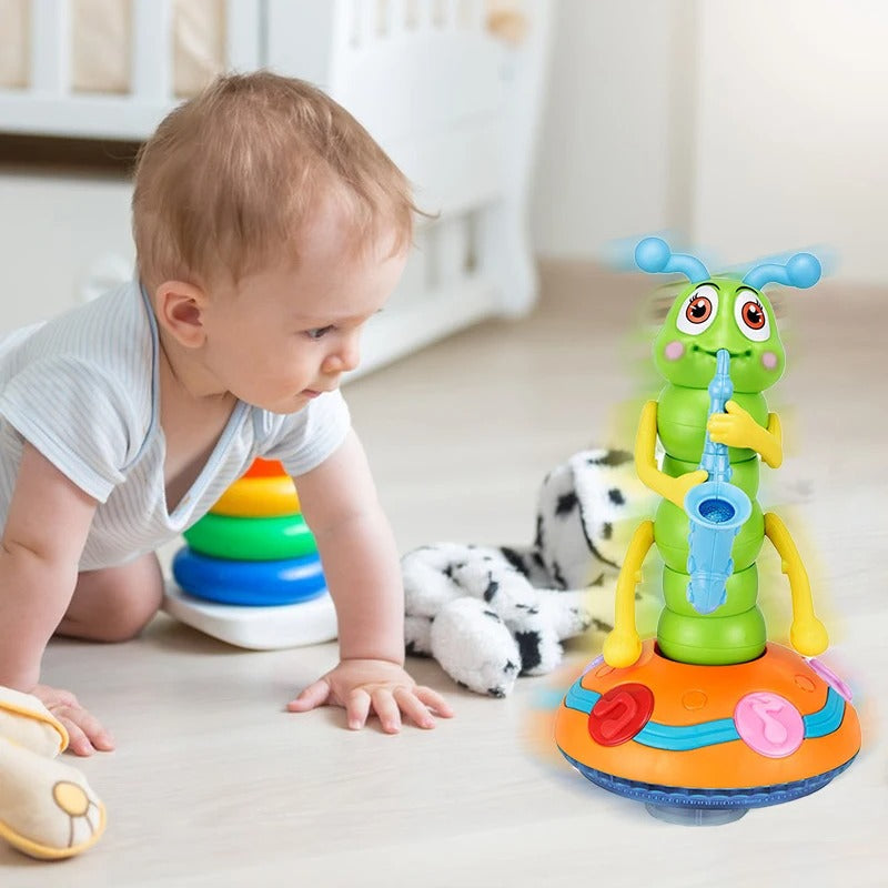 Toystar SwingiPillar | Music and lights for endless fun - Dancing toy caterpillar - Muziek en licht voor eindeloos plezier...