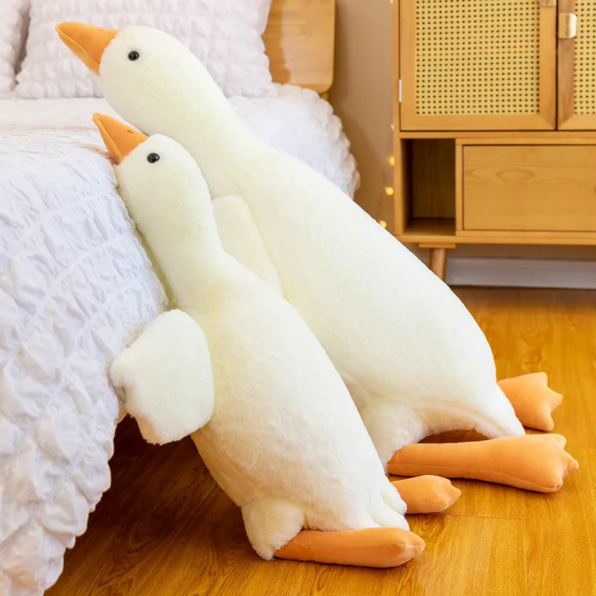 Toystar White Goose Cushion | Soft and Cozy - Plush Toys - Bestseller - Zacht en Knus - Pluche Speelgoed (4)