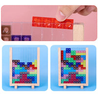 Thumbnail for Toystar TetraBlocks | Creative Puzzle Fun - Wooden 3D Tetris - Creatief Puzzelplezier - Houten 3D Tetris (3)