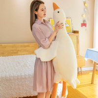 Thumbnail for Toystar White Goose Cushion | Soft and Cozy - Plush Toys - Bestseller - Zacht en Knus - Pluche Speelgoed (5)