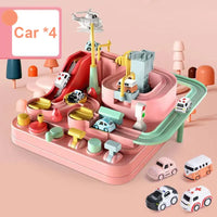 Thumbnail for Toystar GalaxyTrack | Space adventure for young explorers - Train track and parking garage playset for children - Ruimteav...