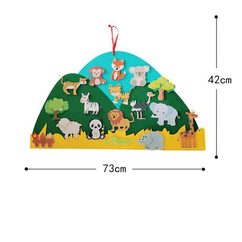 Toystar Montessori Felt Board | Creative - Educational Toys for Children - Creatief - Educatief Speelgoed voor Kinderen (6)