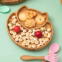 Thumbnail for Toystar BambooGuard | Safe and Eco-Friendly Eating - Baby Dinnerware Set with Suction Cup - Bestseller - Veilig en Milieuv...