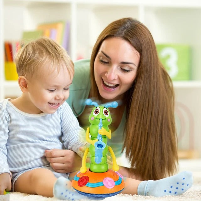 Toystar SwingiPillar | Music and lights for endless fun - Dancing toy caterpillar - Muziek en licht voor eindeloos plezier...