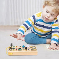 Thumbnail for Toystar Montessori Busy Board | Educational - Toys with LED - *Educatief - Speelgoed met LED (3)