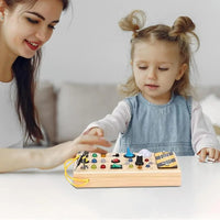 Thumbnail for Toystar Montessori Busy Board | Educational - Toys with LED - *Educatief - Speelgoed met LED (4)