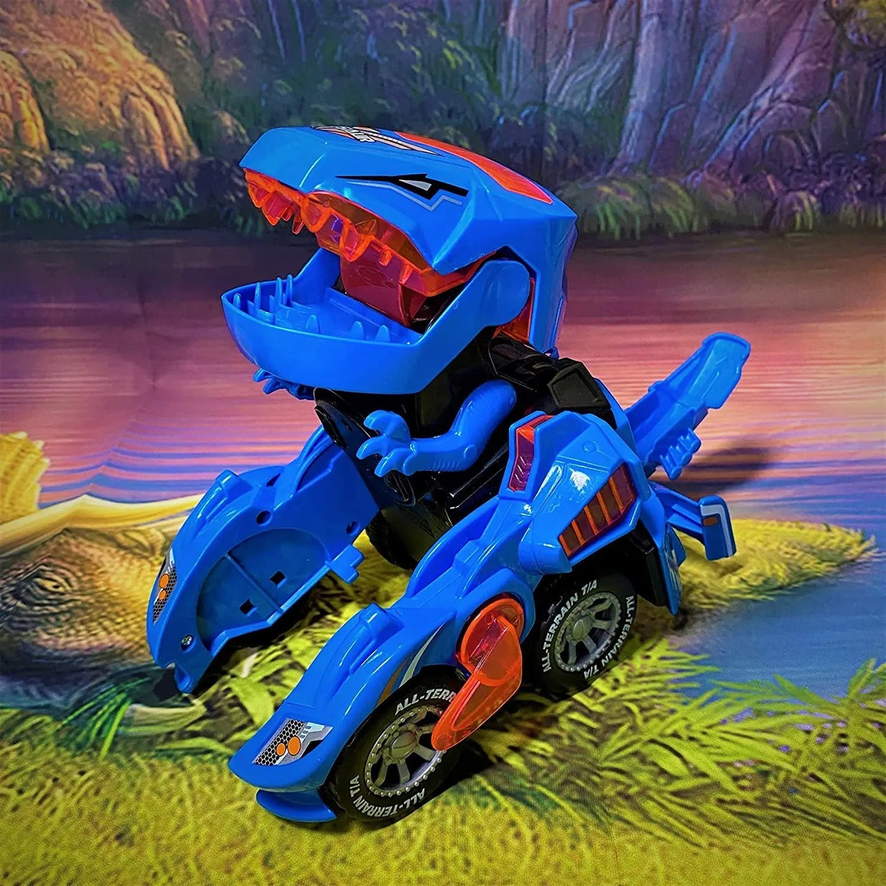 Toystar Dinosaur Car | Educational and Fun – LED Remote Control - Educatief en Leuk – LED Afstandsbediening (9)