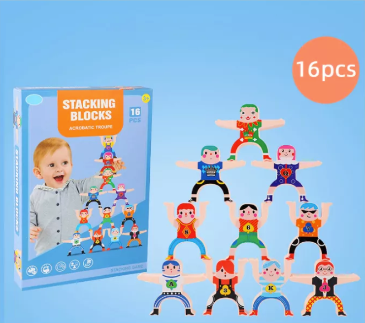 Toystar Stackie Buddies | Develop Creativity - Stacking and building fun for children - Ontwikkel Creativiteit - Stapel- e...