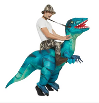 Thumbnail for Toystar RaptorRun | Inflatable dinosaur costume - Cool dress-up fun for every adventure - Opblaasbaar dinosaurus kostuum -...