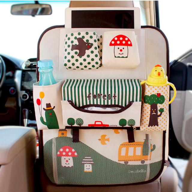 Toystar Car Seat Organizer for Kids| Keep your car neat and organized during road trips - autostoel organizer (2)