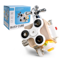 Thumbnail for Ecotoys Busy Cube | Learning through Play - Toys for on the go