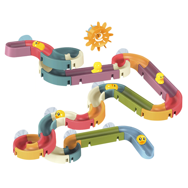 Toystar Baby Bath Toys | Educational Water Toys - Marble Race & Water Spray - Educatief Water Speelgoed - Marmer Race & Wa...