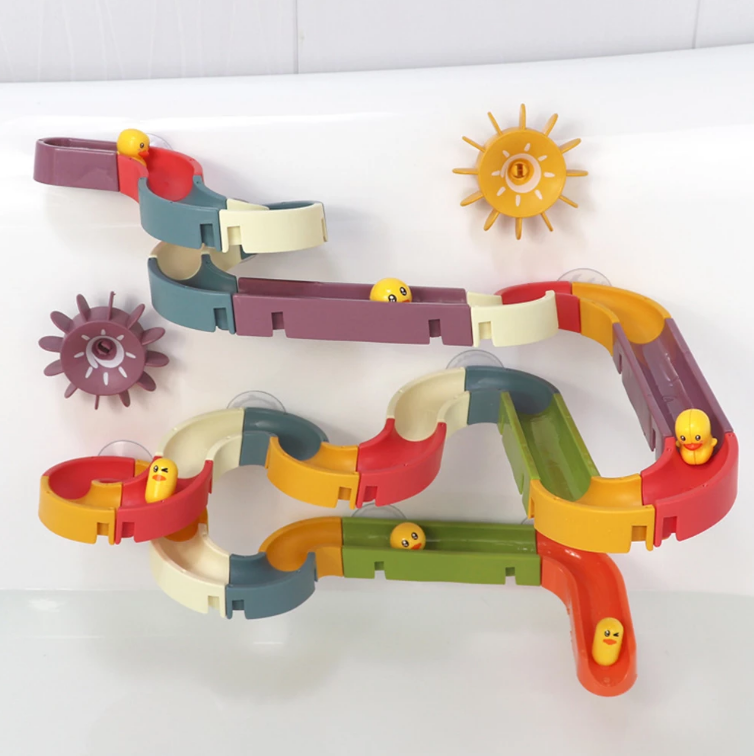 Toystar Baby Bath Toys | Educational Water Toys - Marble Race & Water Spray - Educatief Water Speelgoed - Marmer Race & Wa...