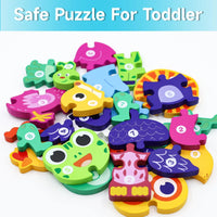 Thumbnail for Toystar LifeCycle Puzzle | Learn and discover - Wooden animal life cycle puzzle - Leer en ontdek - Houten dieren levenscyc...
