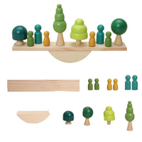 Thumbnail for Toystar ForestBalance | Stack, string and play - Wooden balancing game with forest animals - Stapel, rijg en speel - Houte...