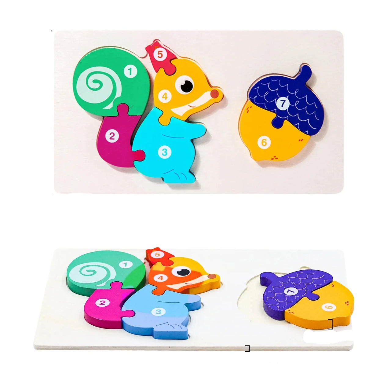 Toystar LifeCycle Puzzle | Learn and discover - Wooden animal life cycle puzzle - Leer en ontdek - Houten dieren levenscyc...
