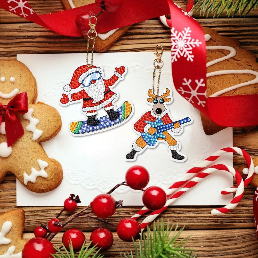Toystar SparklyXmas | Festive surprise - DIY diamond painting keychain blind box - Feestelijke verrassing - DIY diamant sc...