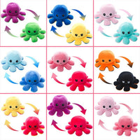 Thumbnail for Toystar Reversible Octopus | Two Facial Expressions - Emotions in a Twist - Bestseller - Twee Gezichtsuitdrukkingen - Emot...