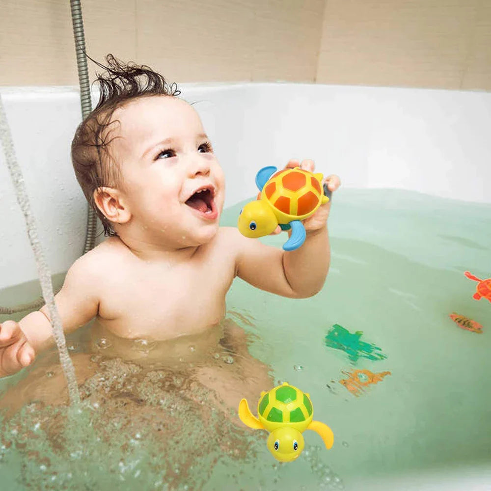 Toystar Swim & Smile | Bathing & Playing – Jumping Animal Bath Toys for Babies - Baden & spelen – Springende Dieren Badspe...