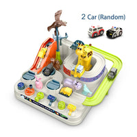 Thumbnail for Toystar GalaxyTrack | Space adventure for young explorers - Train track and parking garage playset for children - Ruimteav...
