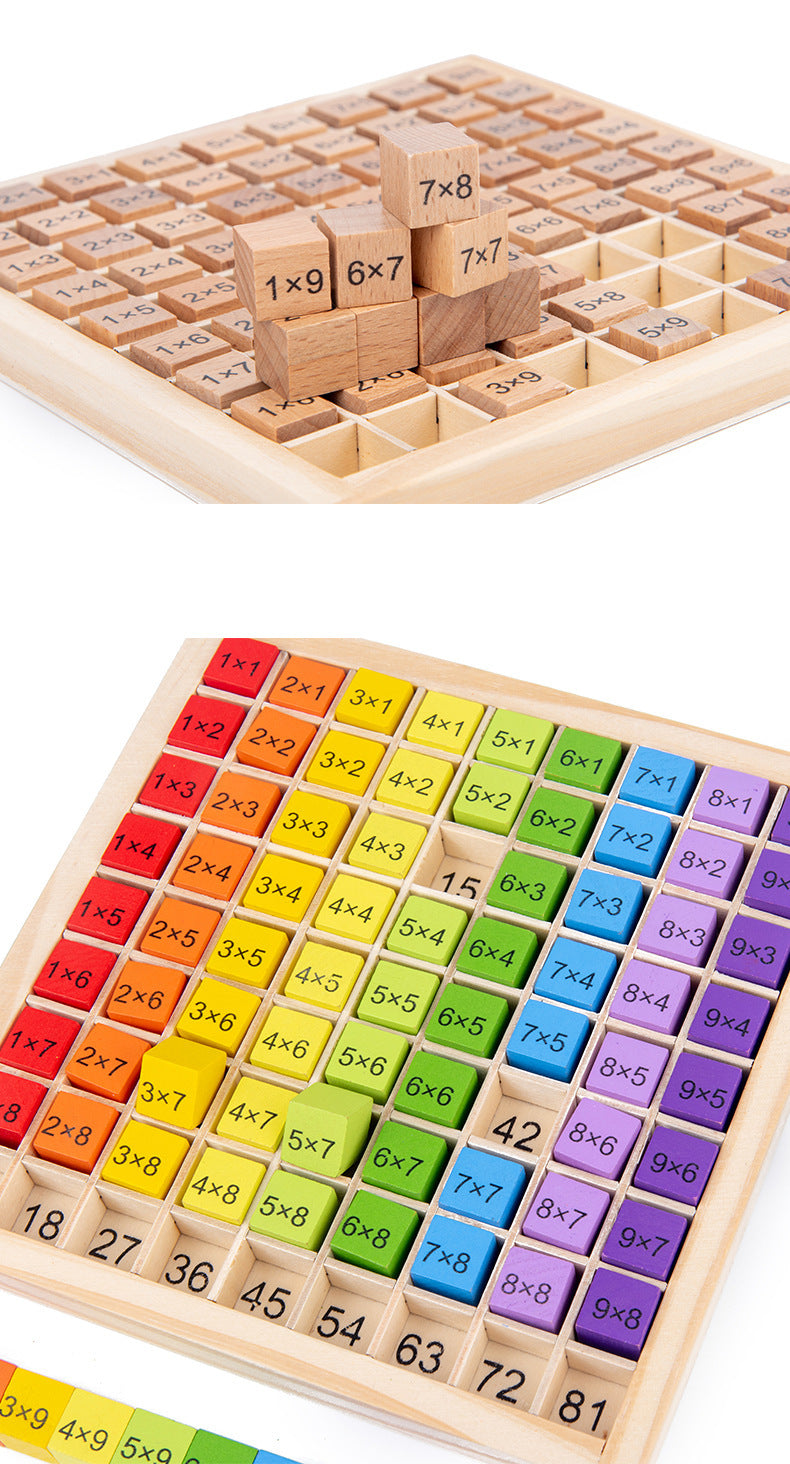 Toystar EcoToys Math Master | Playful learning to count - Montessori learning tool for children - Speels leren rekenen - M...
