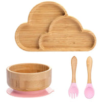 Thumbnail for Toystar BambooGuard | Safe and Eco-Friendly Eating - Baby Dinnerware Set with Suction Cup - Bestseller - Veilig en Milieuv...