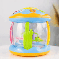 Thumbnail for Toystar TwinkleDrum | Magical light and music experience for babies - Rotating Montessori Toy Drum - Bestseller - Magische...