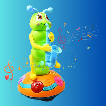 Toystar The Groovy Caterpillar™ | Encourage fun and growth - Sensory toys - Stimuleer plezier en groei - Zintuiglijk speel...