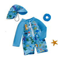 Thumbnail for Toystar NL LittleSplash Guard | UV Swimsuit for Babies with Hat - Protective Swimsuit Set for Babies with Hat - Zwemkledin...
