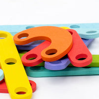 Thumbnail for Toystar Ecotoys GeoFun Board | Discover fun and learning in one - Montessori geometry toys - Ontdek plezier en leren in éé...
