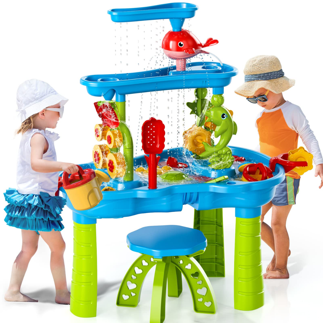Toystar AquaPlay | Splashing summer fun - 4-in-1 Sand & Water Play Table for children - Spetterende zomerpret - 4-in-1 Zan...