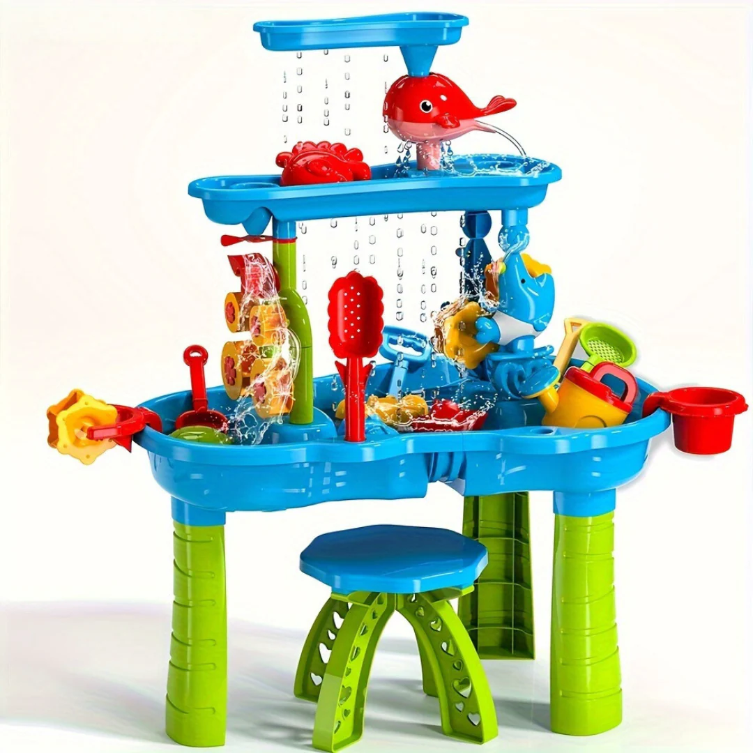 Toystar AquaPlay | Splashing summer fun - 4-in-1 Sand & Water Play Table for children - Spetterende zomerpret - 4-in-1 Zan...