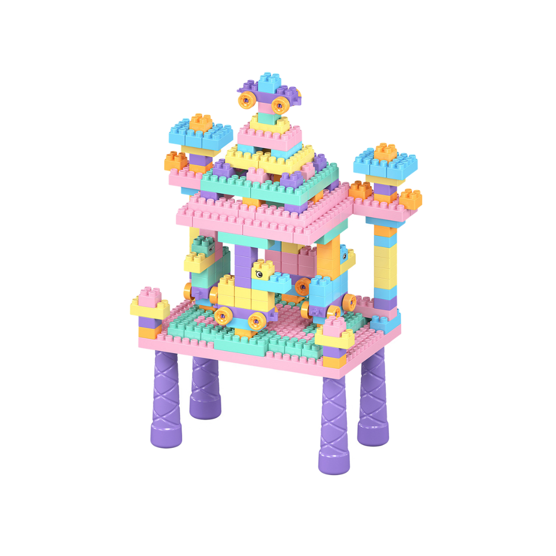 Building fun | Creative play experience - Play table with building blocks for children